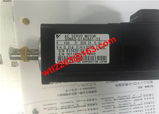 Yaskawa AC Industrial Servo Motor SGMAS-01ACA61-Y2 150W  200V brand new