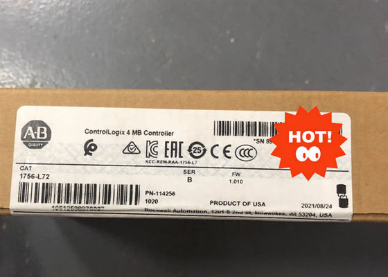 Allen Bradley 1756 L72 Processor Programmable Logic Controller