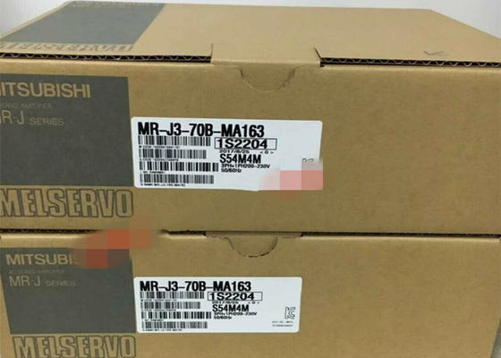 750W Mitsubishi Servo Motor Drive MR-J3-70B-MA163 3.8A 200V 3PH Industrial Amplifier