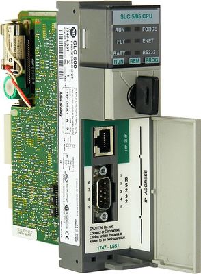AB 1747-L551 Module 1 Amp 5 Volts DC / 0 Amps 24 Volts DC 64K Backup Memory Capacity