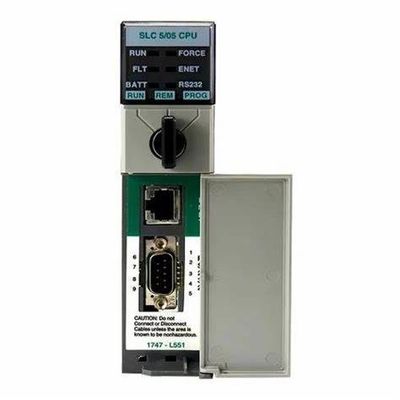 AB 1747-L551 Module 1 Amp 5 Volts DC / 0 Amps 24 Volts DC 64K Backup Memory Capacity