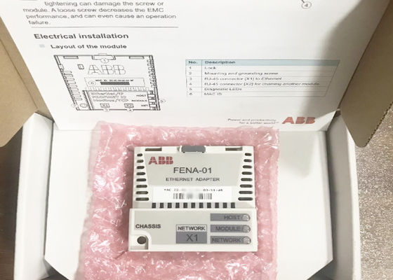 FENA-01 EtherNet Adapter 68469422 Fieldbus Options For Drives