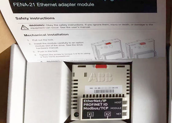 FENA-21 2-Port Ethernet 3AUA0000089109 Fieldbus Options For Drives