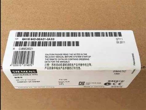 SIEMENS  6AV6642-0EA01-3AX0 32-bit  520 MHz 128 Mbyte 32 KB integrated Flash  S7