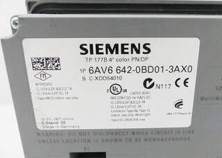 SIEMENS  6AV6642-0EA01-3AX0 32-bit  520 MHz 128 Mbyte 32 KB integrated Flash  S7