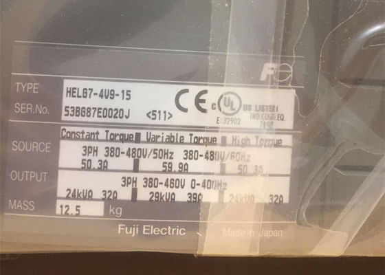 Fuji Electric Inverter HELG7-4V9-15 Hitachi Elevator parts 3PH 380-480V 50-60Hz NEW in stock