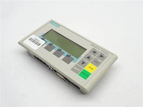 6AV6641-0AA11-0AX0 SIEMENS  SIMATIC Operator Panel OP 73 3 LC Display Graphics Capable