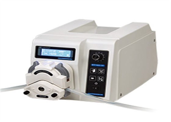 BT100-1F Industrial Servo Drives Adjustable Peristaltic Pump Dispenser 4 Channels