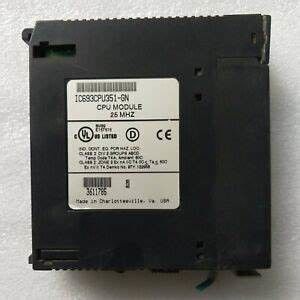 GE  IC693CPU351 240K bytes for entering programs into the module 25 MHz 0°C –60 °C