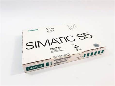 6ES5460-4UA13 SIEMENS SIMATIC S5 Analog input 460 Isolated Measuring range modules 8 inputs