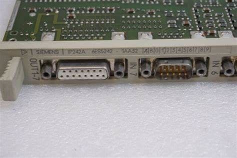 6ES5242-1AA32 SIEMENS SIMATIC S5, IP 242A Counter module for detection and Pre-processing