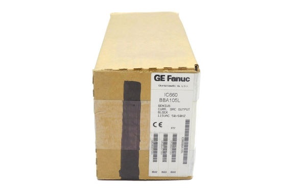 GE  IC660BBA105  12 Watts 1500V for one minute 115 VAC / 125 VDC 4-20 mA /0-24 mA