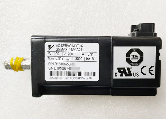 SGMAS-01ACA21 AC Servo Motor SGMAS01ACA21 0.91Amp 200Vac R/Min3000