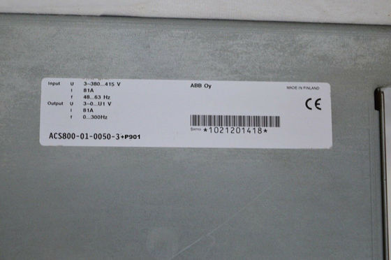 ABB ACS800-01-0025-3 22kW 44A Frequency Converter 26 kg +24 V DC power supply