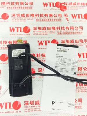 Yaskawa AC Industrial Servo Motor  SGMAH-02QAA6C  200W  200V BRAND NEW