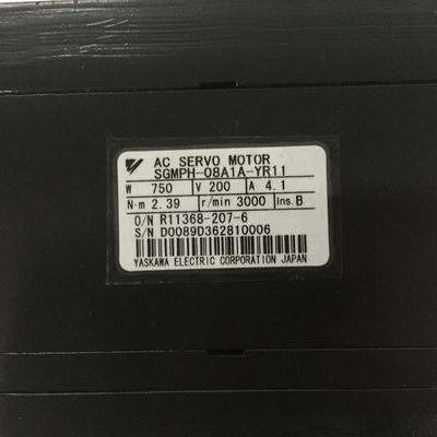 Yaskawa AC Industrial Servo Motor  SGMPH-08A1A-YR11  750W  200V BRAND NEW