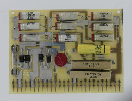 GE FANUC Power Supply Board  one metal oxide varistor IC3600EPZU1 two wire wound resistors