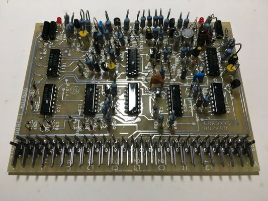 IC3600VMPA1 circuit board produced by General Electric featured in the Mark I and Mark II line