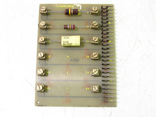 Fanuc  IC3600SCBE1 General Electric rectangular green PCB  in the Mark I-II turbine control system