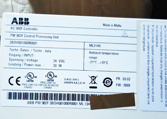 3BDH001000R0001 CPU Module PM 902F ABB AC900F Central Units Module