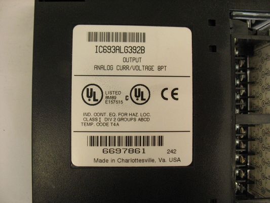 IC693ALG392 GE Fanuc Eight Single-Ended Output Channels Providing 0 To +10 Volts Module