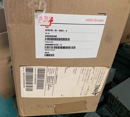 ABB ACS510-01-04A1-4 1A 380V 47.5 ... 63 Hz 1.5 kW 2.8 kV·A 11 W 4.1 A 6.1 kg