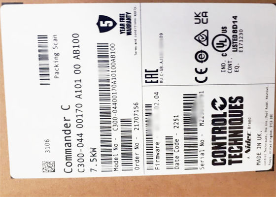 C300-04400170A CONTROL TECHNIQUES 7.5KW 17A Frequency Inverter