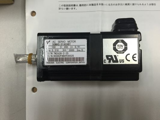 Yaskawa AC Industrial Servo Motor  SGMAS-01ACAB1 100W  200V BRAND NEW