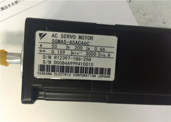 Yaskawa AC Industrial SGMAS-A5ACA6C 50W 200V 3000RPM BRAND NEW