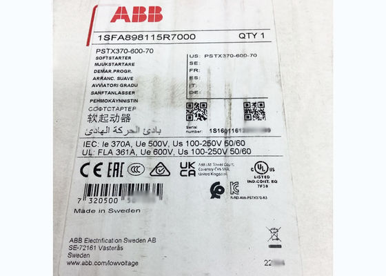 PSTX370-600-70 1SFA898115R7000 PSTX Softstarter 370A 208-600VAC