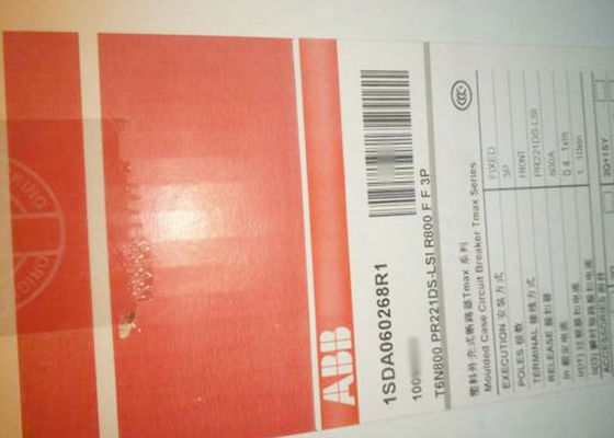1SDA060268R1 T6N 800 PR221DS-LS/I In=800 3p F F Circuit Breaker