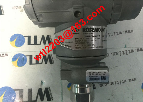 Rosemount 3051TG In-Line Pressure Transmitter  3051TG1A2B21AB4   -14.7 to 30PSI