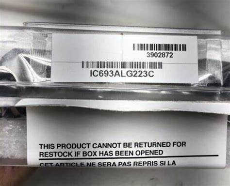 GE  IC693ALG223C  4 To 20 MA Applications  To 20 MA, 0 To 20 MA Or 4 To 20 MA Enhanced