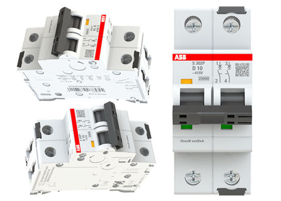 S302P-D10 2CDS382001R0101 Modular DIN Rail Miniature Circuit Breakers MCBs