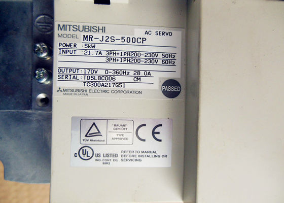Mitsubishi MR-J Series AC Servo Amplifier MR-J2S-500CP 5KW Industrial Control Drives