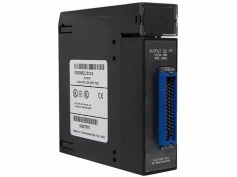 GE    IC693MDL751 12 to 24 V DC and a maximum current of 0.3 Amps per point 8 outputs