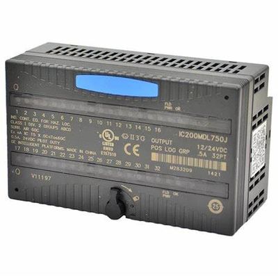 GE IC200MDL730 24 VDC Positive Logic 2 .0A per point w/ESCP, 8 points Short circuit protection