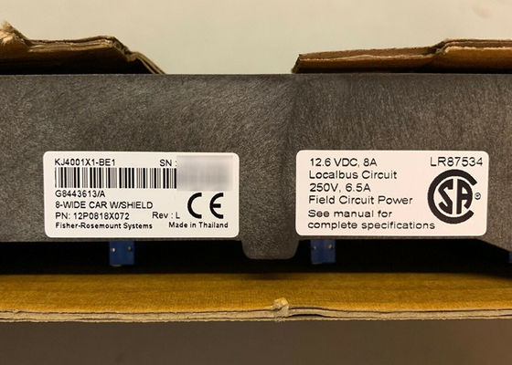 EMERSON DELTAV KJ4001X1-BE1 VE4050S2K1C0 12P0818X 8-Wide Carrier w/Shield NEW in stock