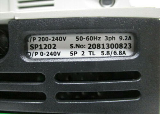 NIDEC Emerson Control Techniques Unidrive SP1202 200VAC Panel Mount Drive SP2TL 5.8/6.8A