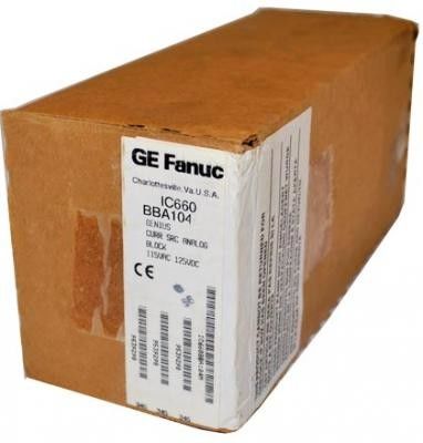 GE   IC660BBR101 Voltage Of 115 VAC Output Circuit Group Isolation Is 1500VAC