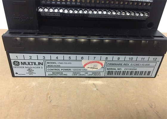 GE Multilin FM2 Feeder Manager 2 FM2-722-PD Switch Control Power 240VAC Universal Relay