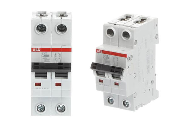 S202-C100 2CDS252001R0824 Miniature Circuit Breakers MCBs 6kA 100A 2P