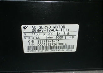 SGMAS-12ABA-TE11 YASKAWA AC SERVO MOTOR 1150W 3000rpm Industrial Servo Motor