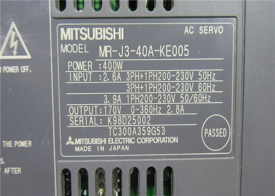 NEW MITSUBISHI MELSERVO-J3 400W AC Amplifier MR-J3-40A-KE005 Industrial SERVO Driver