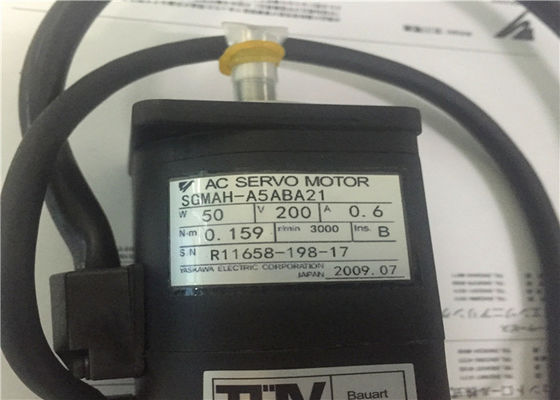 Yaskawa AC Industrial Servo SGMAH-A5ABA21 50W 200V 3000RPM BRAND