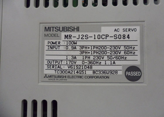 MITSUBISHI Serial Servo Controller MR-J2S-10CP-S084 3 Phase Indutrial Servo Motor Driver