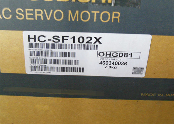 1KW Mitsubishi Industrial Control Electric Motor HC-SF102X 3 Phase AC Servo Motor