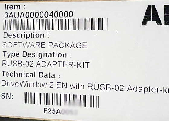 3AUA0000040000 RUSB-02 DriveWindow 2.X EN Debugging Tool New In Box