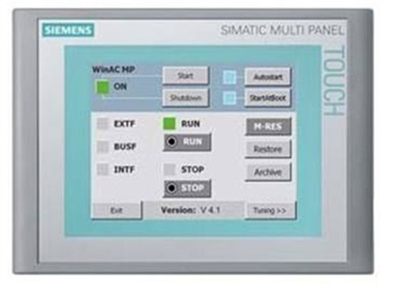 6AV6643-0CD01-1AX1 SIEMENS SIMATIC MP 277 10 TOUCH MULTI PANEL