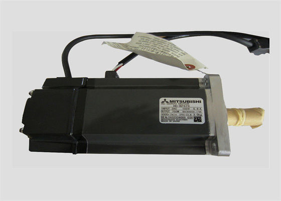 Low Inertia 750W Three Phase AC Servo Motor Mitsubishi HC-KFS73 / KFS73B Standard Model